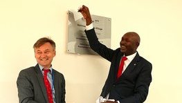 Inauguration de nouveau bâtiment de l'Ecole Française de Bujumbura